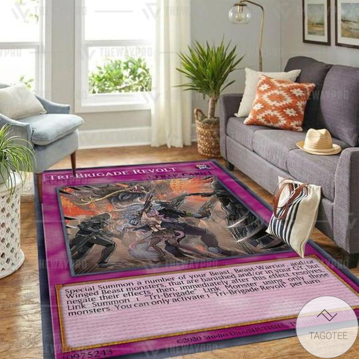 Tri-Brigade Revolt Custom Rug Tri-Brigade Revolt Custom Rug