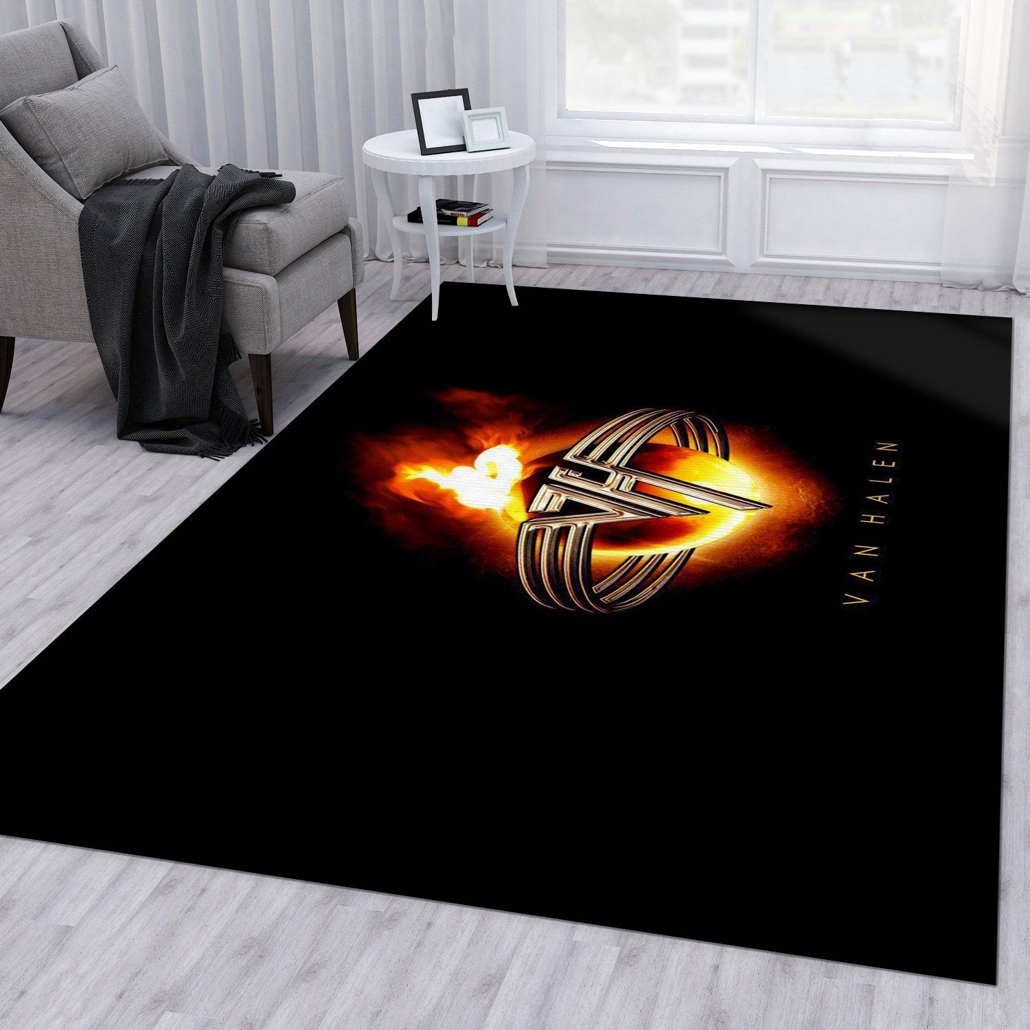 Van Halen Logo Rug Living Room Rug Us Gift Decor Van Halen Logo Rug Living Room Rug Us Gift Decor