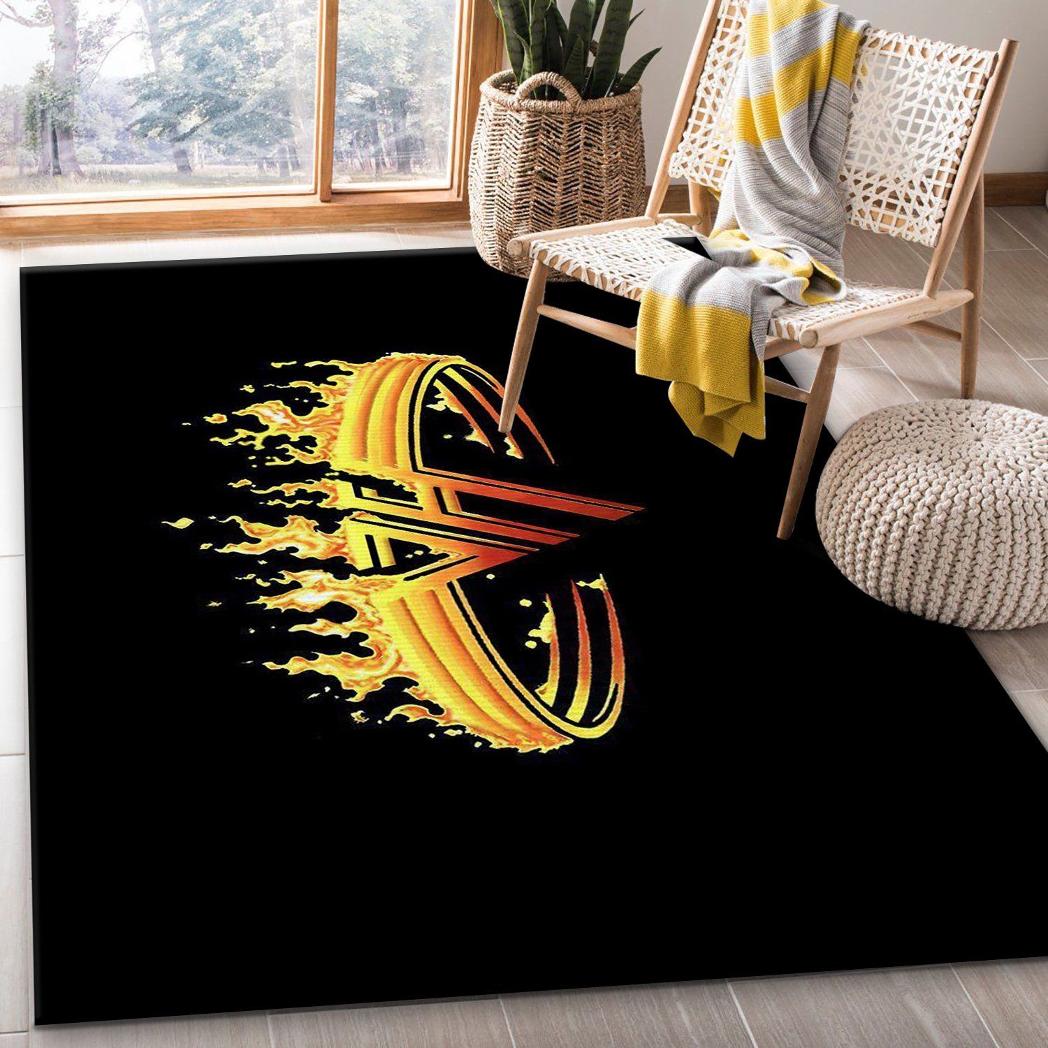 Van Halen Logo Ver2 Music Band Area Rug Living Room Rug Floor Decor Home Decor Van Halen Logo Ver2 Music Band Area Rug Living Room Rug Floor Decor Home Decor