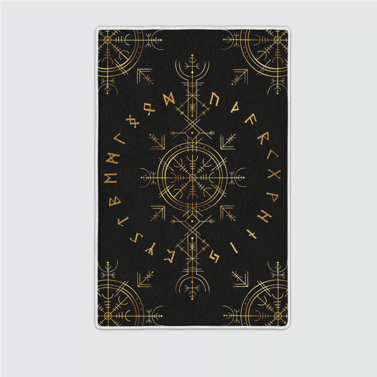 Vegvisir Viking – Viking Area Rug Vegvisir Viking – Viking Area Rug