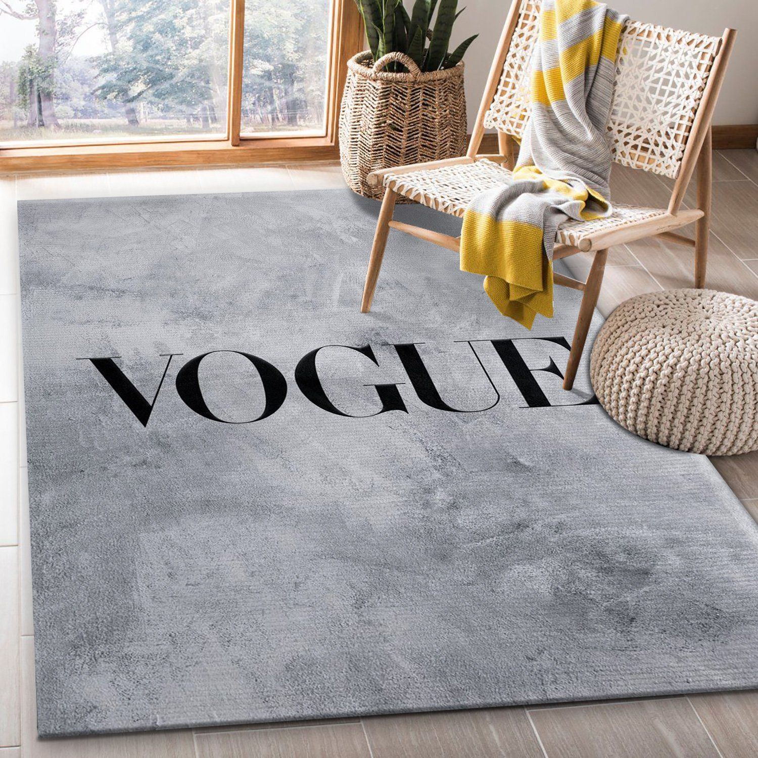 Vogue Rectangle Rug Fashion Brand Rug Christmas Gift Us Decor Vogue Rectangle Rug Fashion Brand Rug Christmas Gift Us Decor