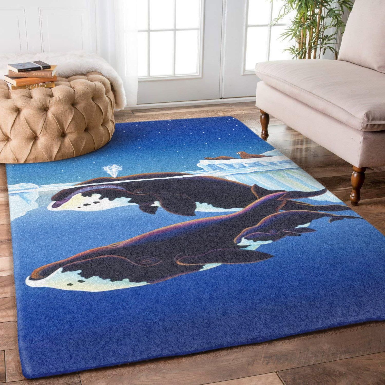 Whale Nn1909138M Rug Carpet Whale Nn1909138M Rug Carpet
