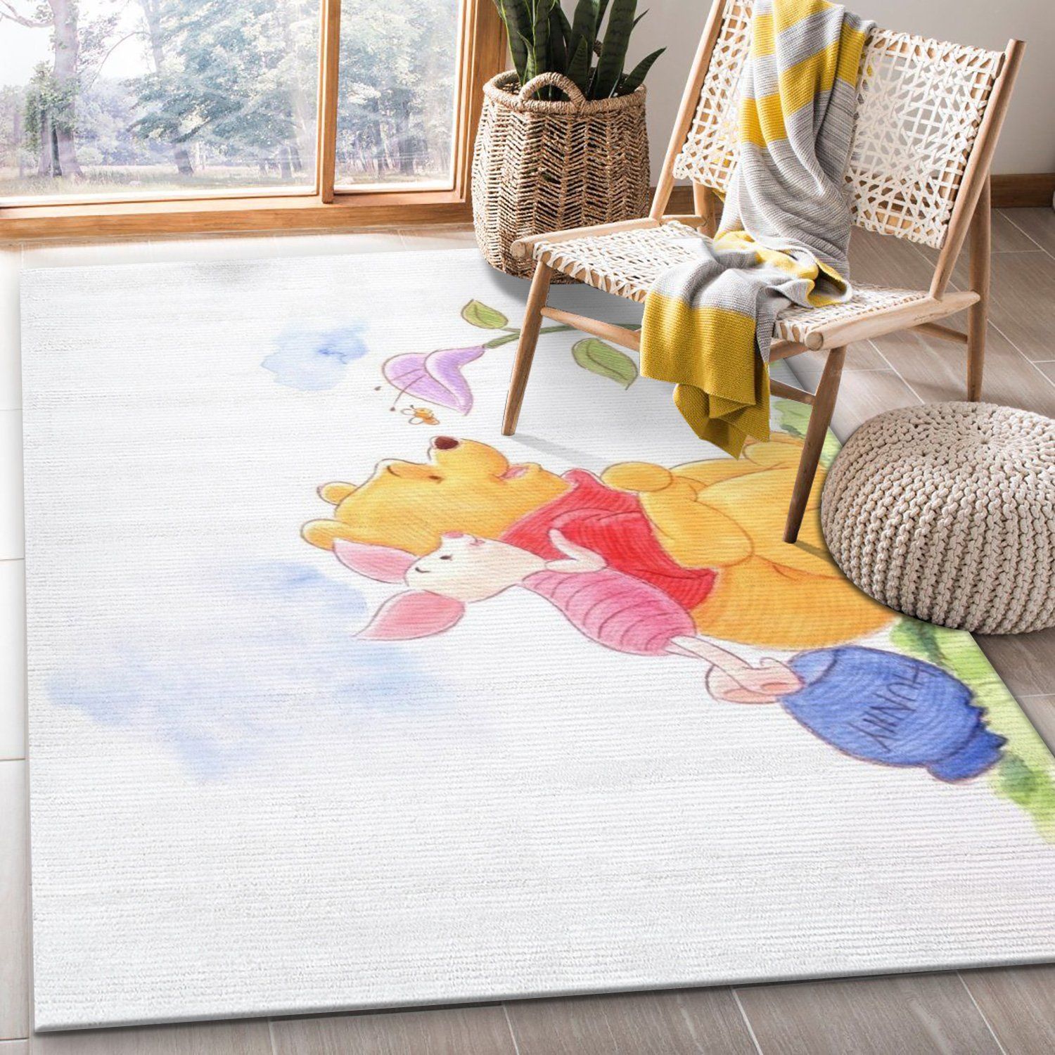 Winnie The Pooh Ver5 Disney Area Rug Bedroom Rug Us Gift Decor Winnie The Pooh Ver5 Disney Area Rug Bedroom Rug Us Gift Decor