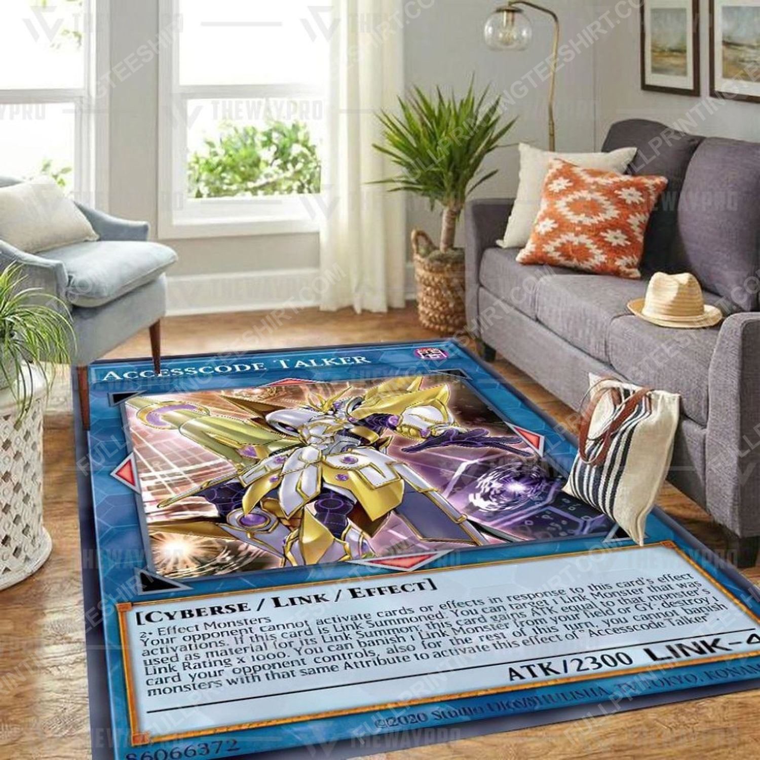 Yu-Gi-Oh Accesscode Talker All Over Print Rug Yu-Gi-Oh Accesscode Talker All Over Print Rug