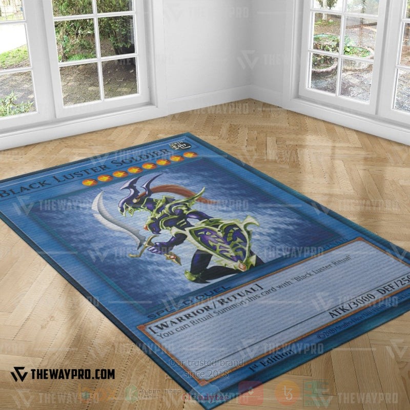 Yu-Gi-Oh Black Luster Soldier Rug Yu-Gi-Oh Black Luster Soldier Rug