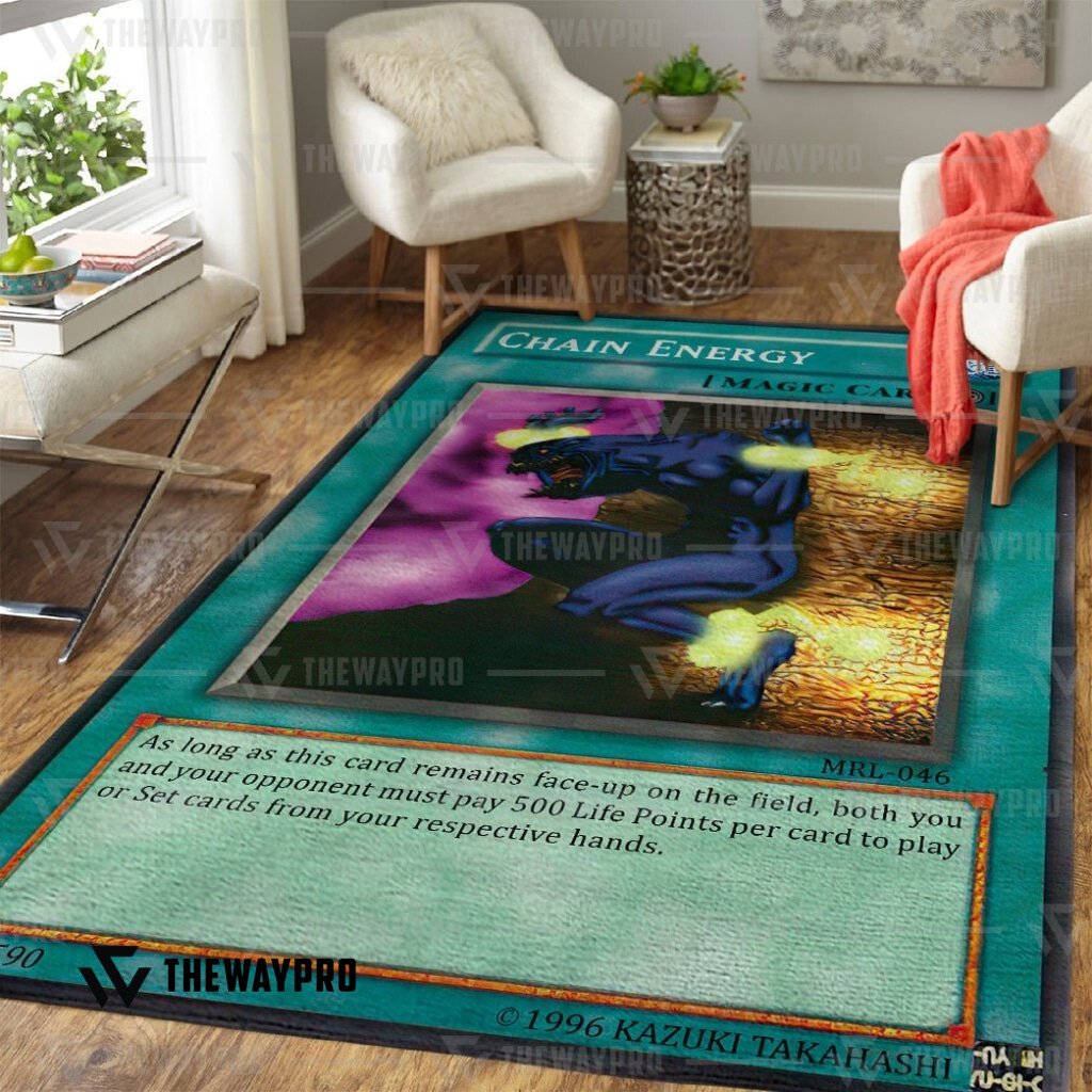 Yu Gi Oh Chain Energy Rug Yu Gi Oh Chain Energy Rug