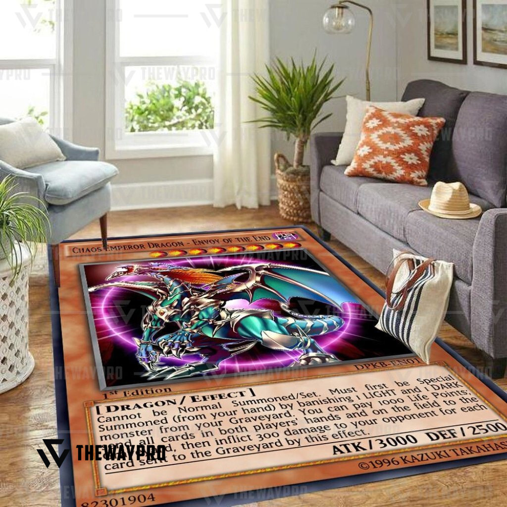 Yu Gi Oh Chaos Emperor Dragon Envoy Of The End Rug Yu Gi Oh Chaos Emperor Dragon Envoy Of The End Rug