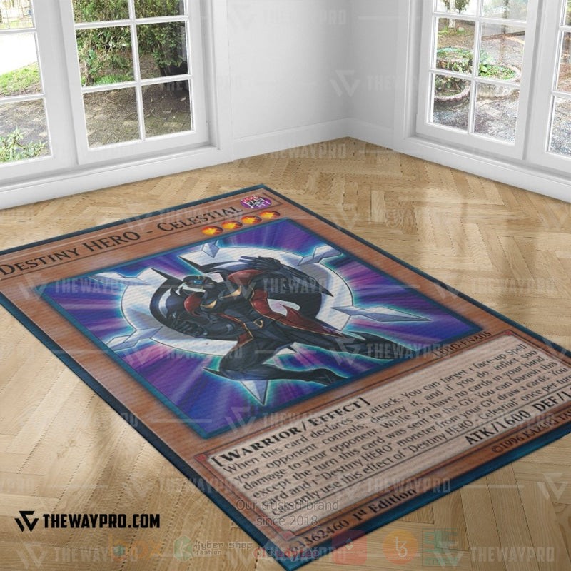 Yu-Gi-Oh Destiny Hero Celestial Rug Yu-Gi-Oh Destiny Hero Celestial Rug