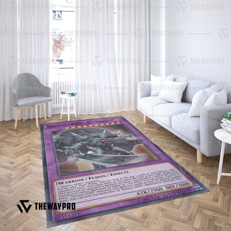 Yu-Gi-Oh-Destiny-Hero-Dominance-Rug-Limited-Edition-1