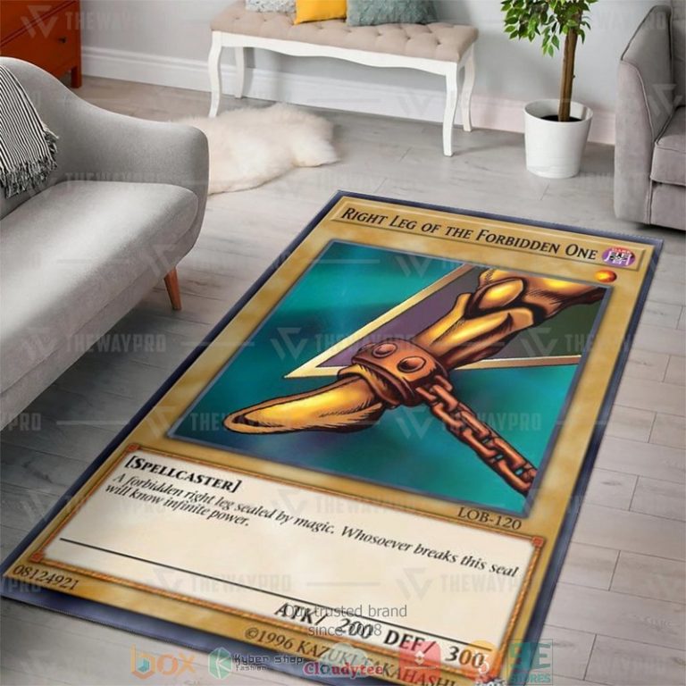 Yu-Gi-Oh-Exodia-Right-Leg-Of-The-Forbidden-One-Carpet-Rug-1