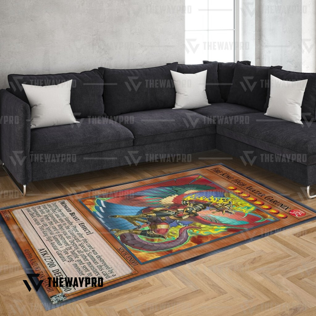 Yu Gi Oh Fire King High Avatar Garunix Rug Yu Gi Oh Fire King High Avatar Garunix Rug