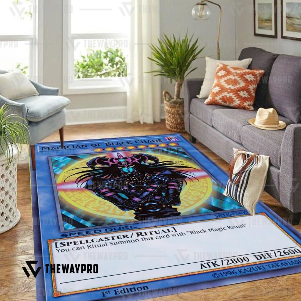 Yu Gi Oh Magician Of Black Chaos Rug Yu Gi Oh Magician Of Black Chaos Rug