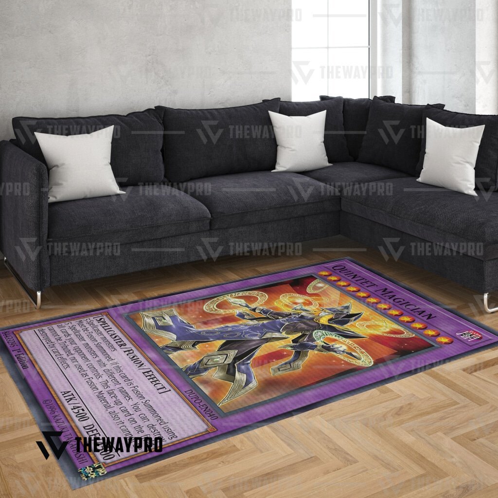 Yu Gi Oh Quintet Magician Rug Yu Gi Oh Quintet Magician Rug