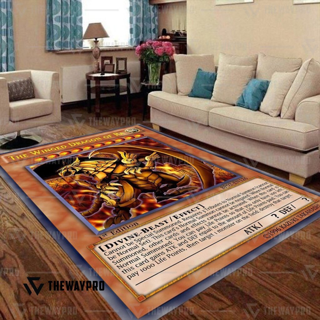 Yu Gi Oh The Winged Dragon Of Ra Rug Yu Gi Oh The Winged Dragon Of Ra Rug