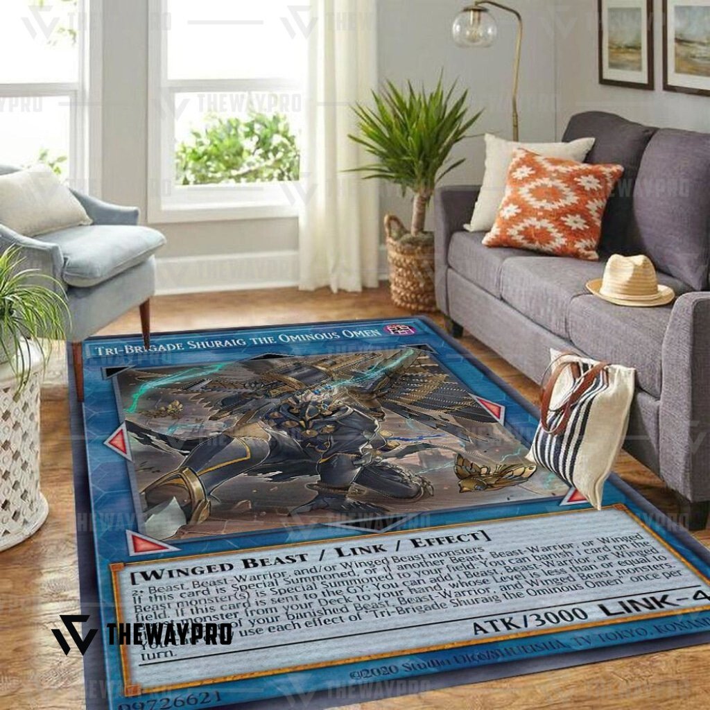 Yu Gi Oh Tri-Brigade Shuraig The Ominous Omen Rug Yu Gi Oh Tri-Brigade Shuraig The Ominous Omen Rug