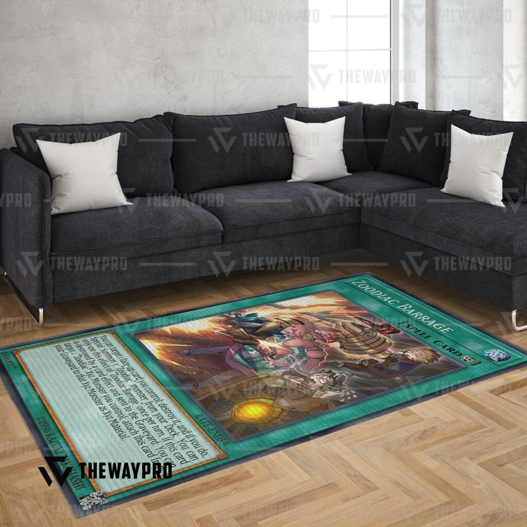 Yu Gi Oh Zoodiac Barrage Rug Yu Gi Oh Zoodiac Barrage Rug