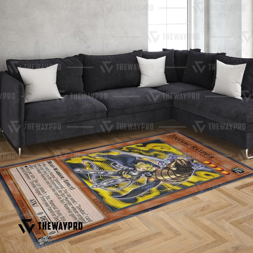 Yu Gi Oh Zoodiac Ratpier Rug Yu Gi Oh Zoodiac Ratpier Rug