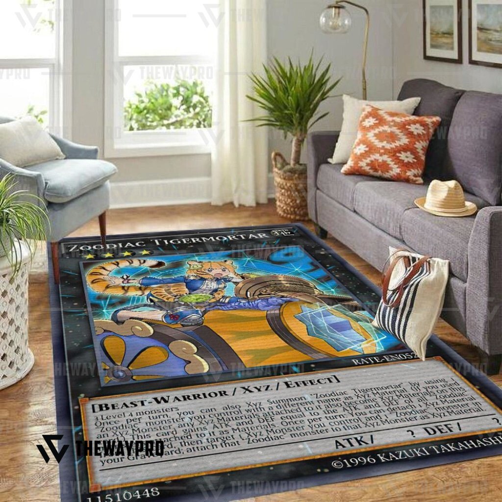 Yu Gi Oh Zoodiac Tigermortar Rug Yu Gi Oh Zoodiac Tigermortar Rug