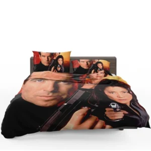 007 Tomorrow Never Dies James Bond Movie Bedding Set