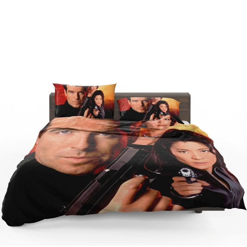 007 Tomorrow Never Dies James Bond Movie Bedding Set 007 Tomorrow Never Dies James Bond Movie Bedding Set