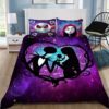 3D Nightmare Before Christmas Galaxy Together Forever Bedding Set
