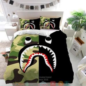 A Bathing Ape Bape Logo Bedding Set