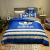 Adidas Blue White Style 1 Duvet Cover Sheet Cover Pillow Cases Luxury Bedding Sets