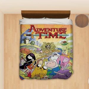 Adventure Time Characters Bedding Set