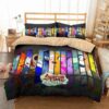 Adventure Time Duvet Cover and Pillowcase Set Bedding Set
