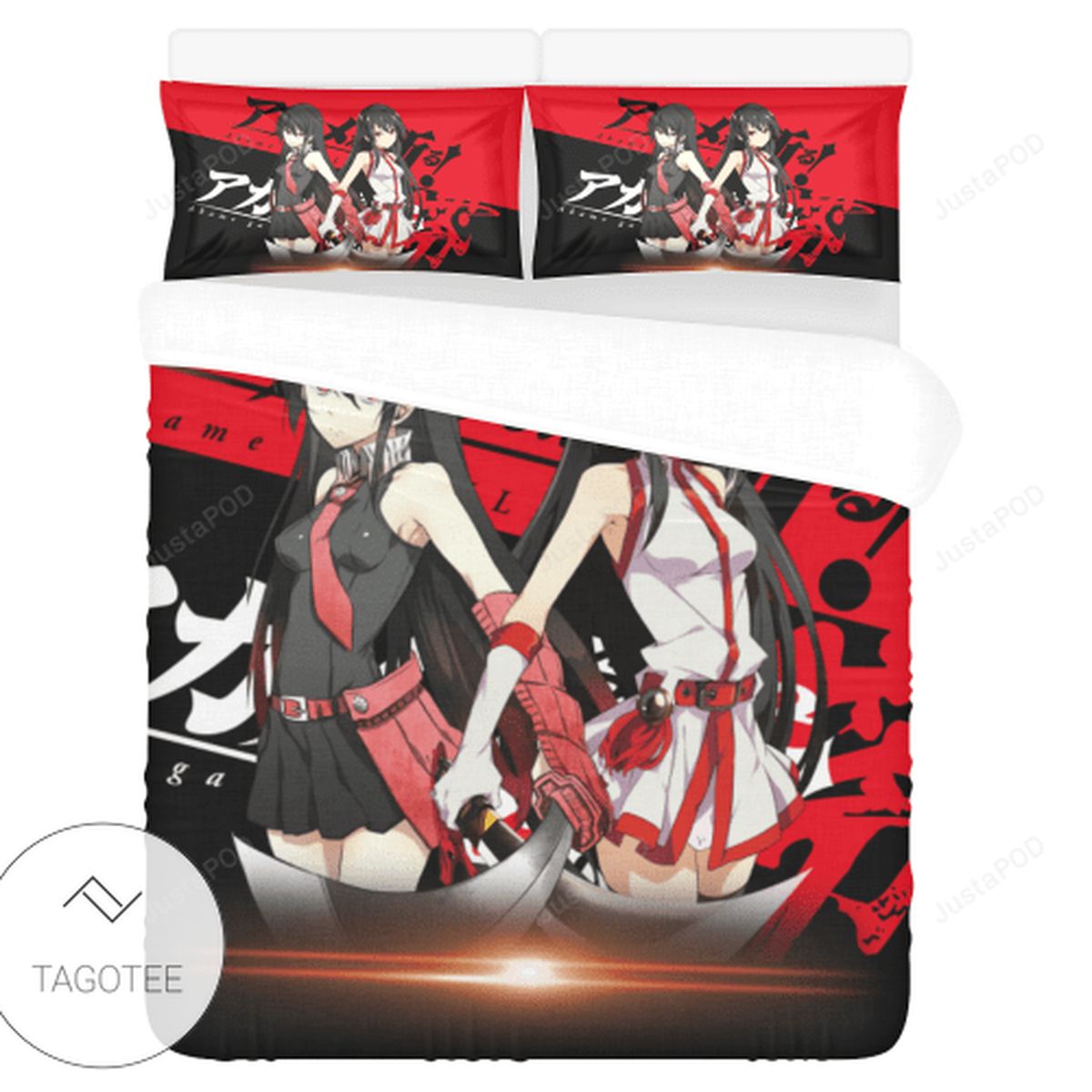 Akame Ga Kill #2 Bedding Set (Duvet Cover & Pillowcases) Akame Ga Kill #2 Bedding Set (Duvet Cover & Pillowcases)