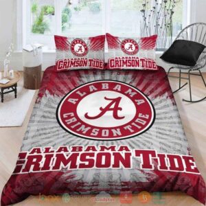 Alabama Crimson Tide Ncaa Logo Bedding Set