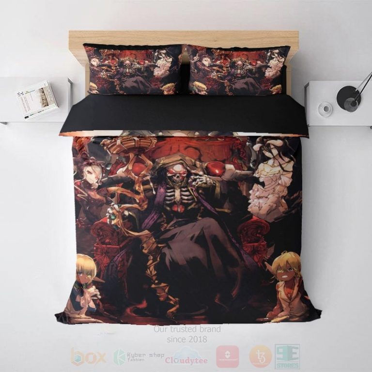 Ainz Ooal Gown Great Tomb Of Nazarick Defenders Bedding Set Ainz Ooal Gown Great Tomb Of Nazarick Defenders Bedding Set