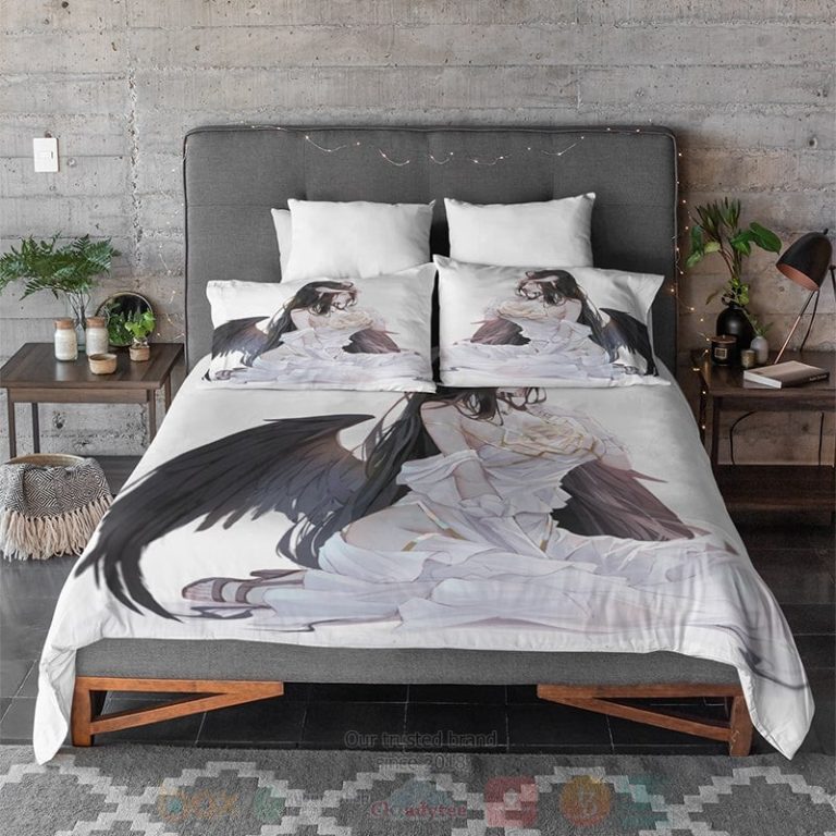Albedo-Overlord-Ahegao-Guardian-Of-Nazarick-Comforter-Bedding-Set-2