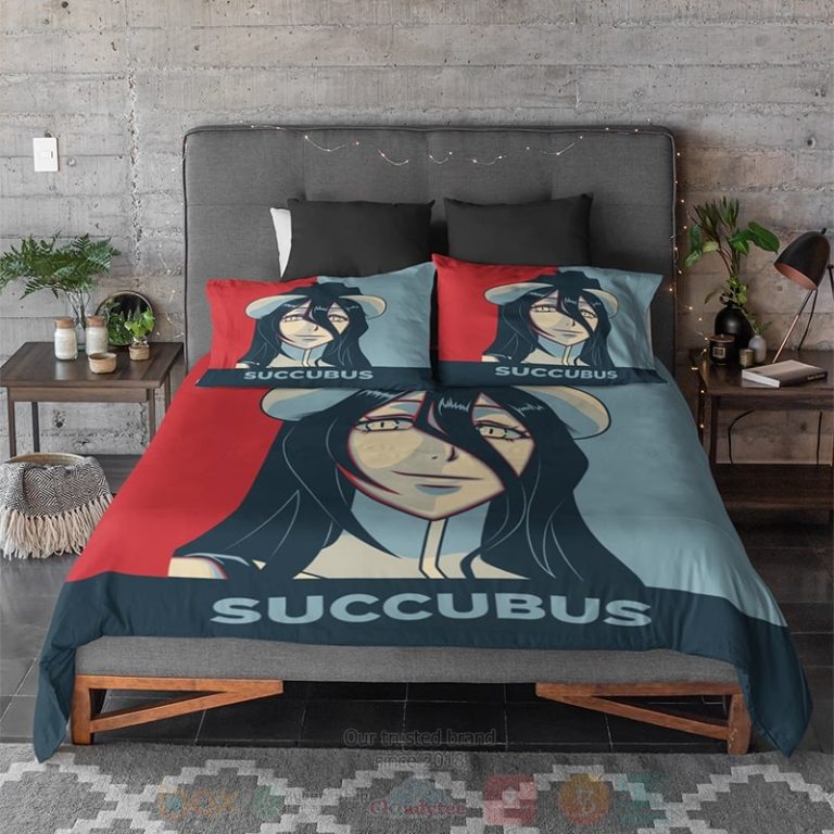 Albedo-Overlord-Succubus-Cover-Sheets-Color-Crossover-Bedding-Set-2