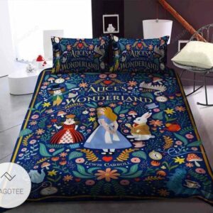 Alice In Wonderland Bedding Set (Duvet Cover & Pillow Cases)-