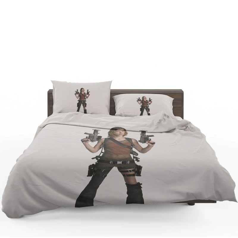 Alice in Resident Evil Apocalypse Bedding Set Alice in Resident Evil Apocalypse Bedding Set