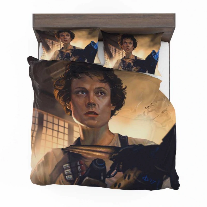 Aliens-Movie-Cas-Ellen-Ripley-Sigourney-Weaver-Bedding-Set-1