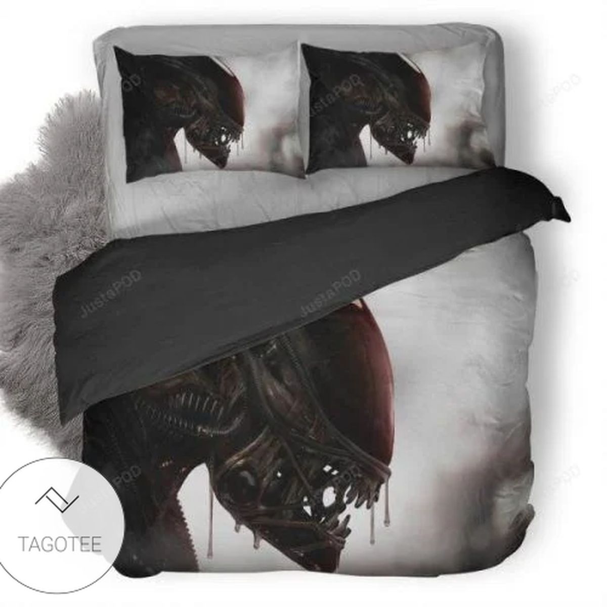 Aliens Xenomorph Creature Duvet Cover Bedding Set Aliens Xenomorph Creature Duvet Cover Bedding Set