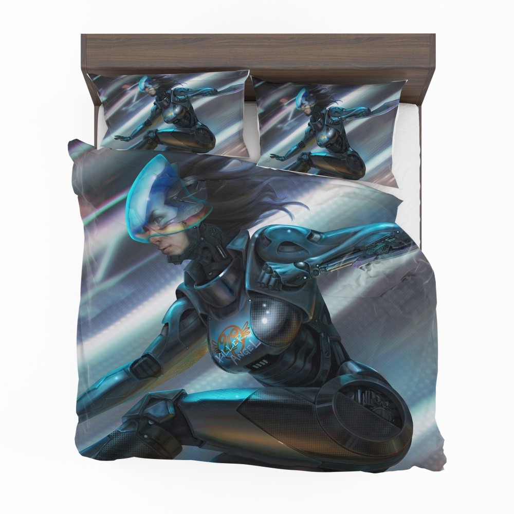Alita-Battle-Angel-Movie-Thriller-Bedding-Set-1