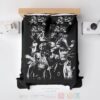 All Anime Legends Dark Brushed Naruto Dragon Ball Bedding Set