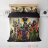 All Dc Comics Legends Fusion Embossed Bedding Set