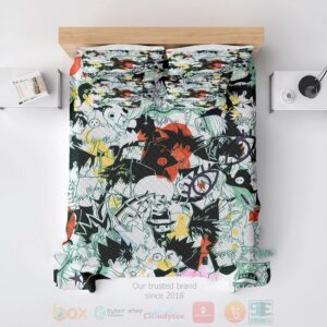 All Manga Legends Color Fusion Anime Bedding Set