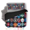 All Nfl Teams Logo Bedding Set