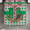 Alpha Kappa Alpha Bedding Set (Duvet Cover & Pillow Cases)