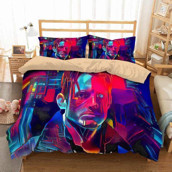 Altered Carbon Duvet Cover and Pillowcase Set Bedding Set Altered Carbon Duvet Cover and Pillowcase Set Bedding Set