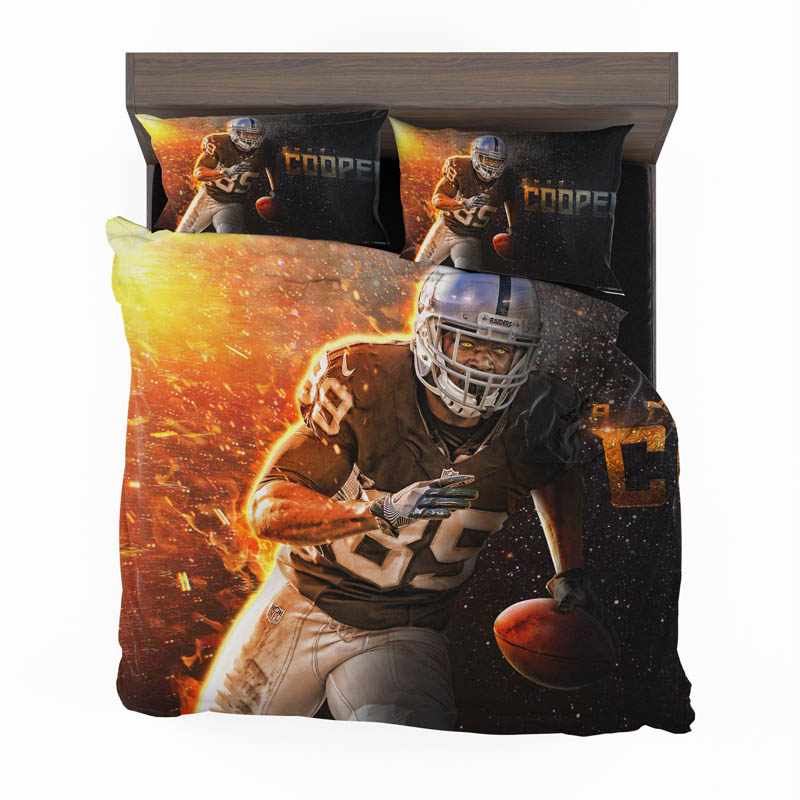 Amari Cooper Oakland Raiders Nfl Football Bedding Sets Amari Cooper Oakland Raiders Nfl Football Bedding Sets