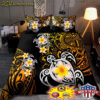 Amazing Polynesian Tattoo Turtle Bedding Set