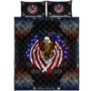 American Flag Eagle Mandala Version All Over Print Bedding Set