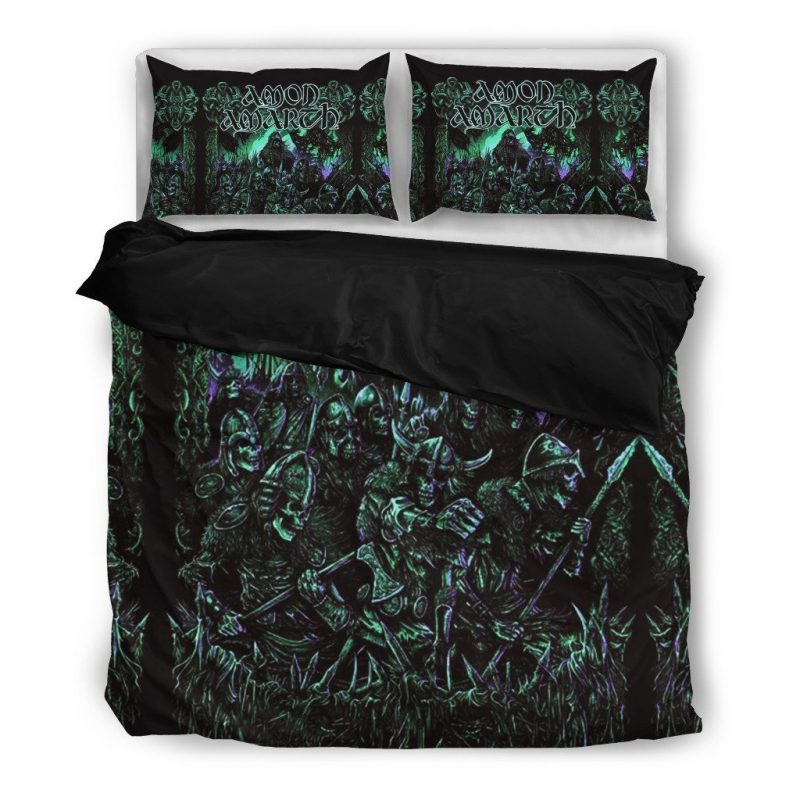 Amon Amarth Duvet Cover and Pillowcase Set Bedding Set 132 Amon Amarth Duvet Cover and Pillowcase Set Bedding Set 132