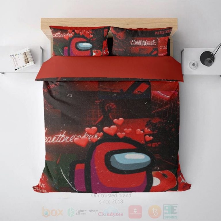 Among-Us-Graffiti-Art-Fusion-Gaming-Bedding-Set-1